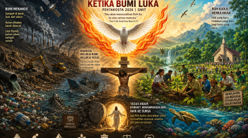 Bumi luka; ilustrasi ChatGPT