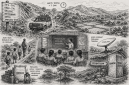 ilustrasi konteks geografis & pendidikan di perbatasan; Gbr CHTGPT