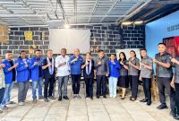 Kolaborasi GAMKI NTT dan Bawaslu NTT dalam program sekolah demokrasi.