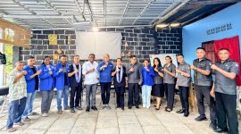 Kolaborasi GAMKI NTT dan Bawaslu NTT dalam program sekolah demokrasi.