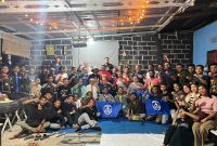 Foto bersama usia Nobar Film 