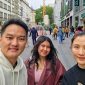 Ketua KADIN NTT, Bobby Lianto, Intan Riwu dan Yuliana Nesia Angelina di Kota Munich, Jerman.