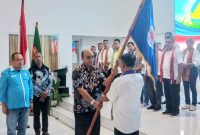 Badan Pengurus PBVSI Belu resmi dilantik oleh Winston Rondo.