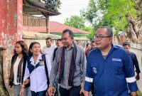 Bupati Flores Timur bersama Ketua DPD GAMKI NTT hadiri Konpercab dan Maperta GAMKI Flores Timur.