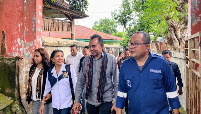 Bupati Flores Timur bersama Ketua DPD GAMKI NTT hadiri Konpercab dan Maperta GAMKI Flores Timur.
