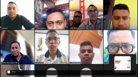 Rapat internal perdana LBH GAMKI NTT.
