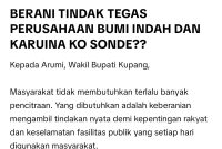 Inilah narasi sesat yang diposting oleh akun tiktok Nobita Irmadewi Silvester.