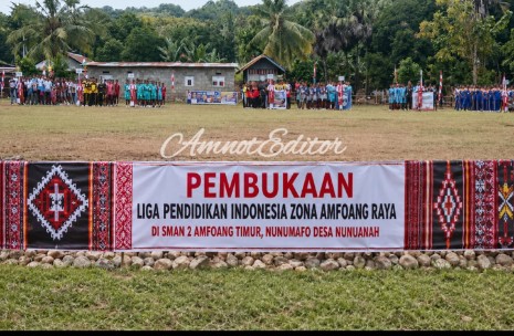 Pembukaan Liga Pelajar Indonesia 2026 Zona Amfo'ang Raya; ft: Arni Chus Loit