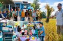 Usman Husin bersama Petani di Noekele dan juga berkesempatan melihat langsung kondisi persawahan para petani.