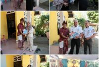 penyambutan, menerima tanda kenangan, menghadiri upacara pernikahan adat; foto&kolase: Ansel, Adi & Roni