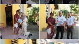 penyambutan, menerima tanda kenangan, menghadiri upacara pernikahan adat; foto&kolase: Ansel, Adi & Roni
