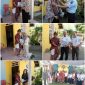 penyambutan, menerima tanda kenangan, menghadiri upacara pernikahan adat; foto&kolase: Ansel, Adi & Roni