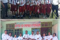 Pengawas, Kepala Sekolah dan murid;ft: Herman Ng