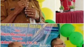 Pisah-Sambut Kepala Sekolah; ft; Roni