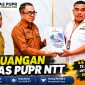 Kepala Dinas PUPR NTT menyerahkan data sebanyak 19.543 Rumah Tidak Layak Huni (RTLH) kepada Pemerintah Pusat.