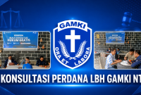 Konsultasi Hukum Gratis perdana LBH GAMKI NTT 
