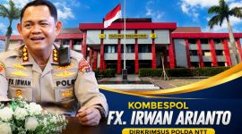 Dirkrimsus Polda NTT, Kombespol FX Irwan Arianto.