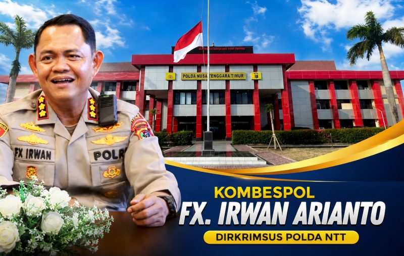 Dirkrimsus Polda NTT, Kombespol FX Irwan Arianto.