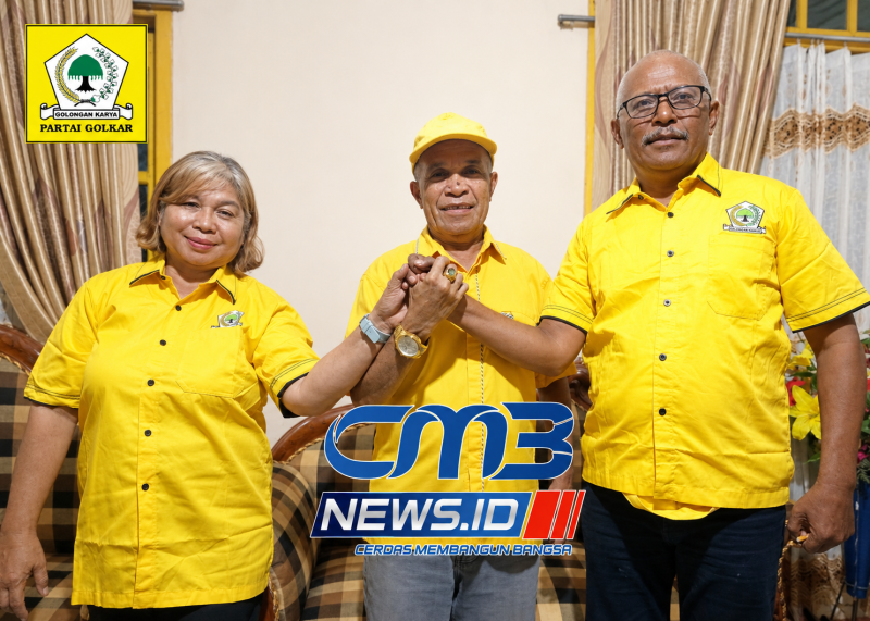 Ketua DPD II Partai Golkar Kabupaten Kupang damaikan perseteruan dua kader.