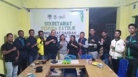 Pertemuan DPD GAMKI NTT dan Komisariat Pemuda Katolik KOMDA NTT