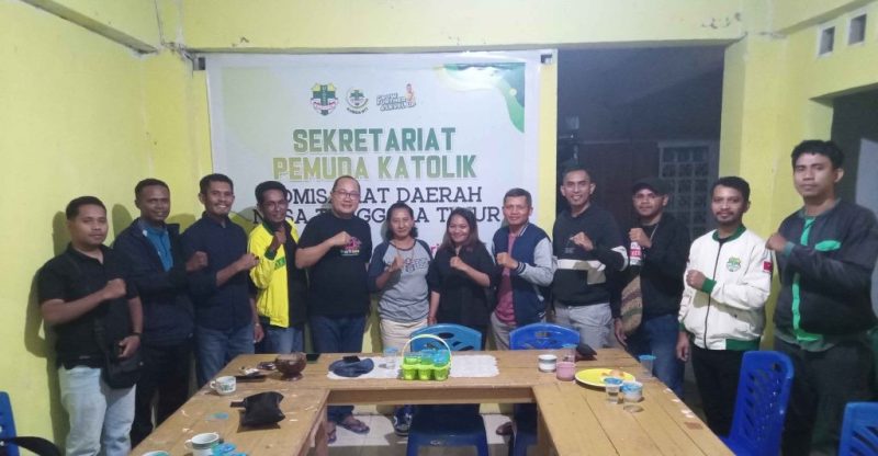 Pertemuan DPD GAMKI NTT dan Komisariat Pemuda Katolik KOMDA NTT