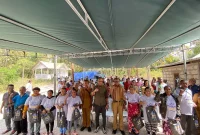 Usman Husin kampanyekan Gemarikan di Kabupaten Kupang.