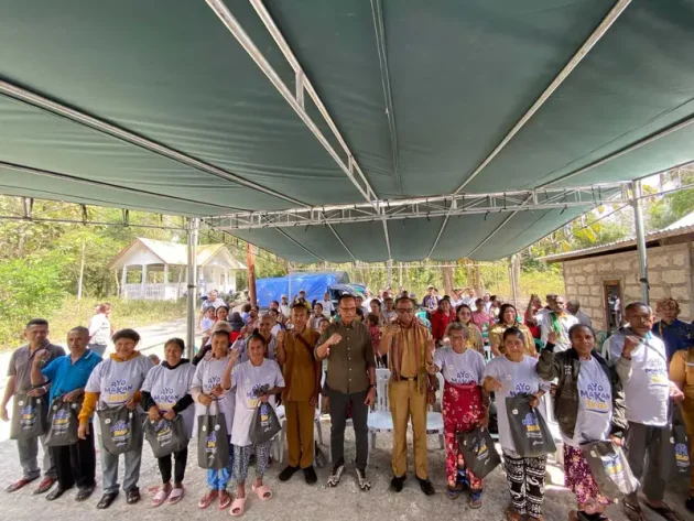 Usman Husin kampanyekan Gemarikan di Kabupaten Kupang.