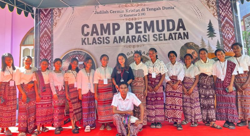 Generasi muda Koro'oto di bumi Perkemahan Pemuda GMIT Klasis Amarasi Selatan; 