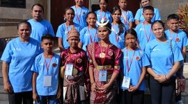 Tim Jambore PART asal Klasis Amarasi Selatan; ft: Yadi