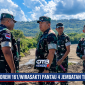 Danrem 161/Wira Sakti, Brigjen TNI Hendro Cahyono, meninjau lokasi Jembatan Termanu di Kecamatan Amfoang Barat Daya, Kabupaten Kupang, Selasa (7/7/2026), sebagai persiapan dimulainya pembangunan jembatan tersebut.