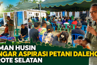 Anggota DPR RI Fraksi PKB, Usman Husin serap aspirasi petani di Kabupaten Rote Ndao.