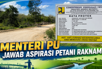 Proyek aspirasi petani Raknamo mulai dikerjakan.