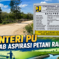 Proyek aspirasi petani Raknamo mulai dikerjakan.