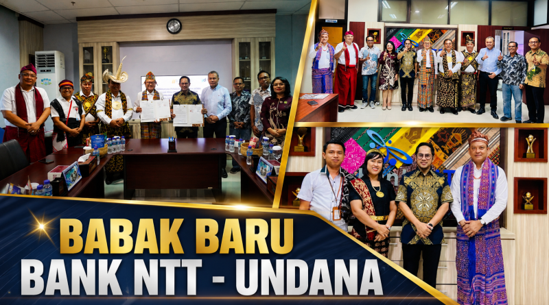 Penandatanganan Kerjasama Bank NTT dan Universitas Nusa Cendana.