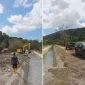 Alat berat sudah di lokasi Linamnutu untuk normalisasi irigasi.