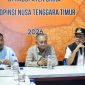 Menteri PU pimpin rapat koordinasi penanganan infrastruktur pasca Gempa Flores yang dihadiri oleh Gubernur NTT di Kabupaten Sikka.