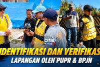 Proses verifikasi oleh Kepala Dinas PUPR NTT dan tim teknis di lapangan.
