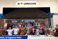 Foto bersama usai penandatanganan Komitmen Damai dan Sumpah Adat masyarakat di Adonara Timur.