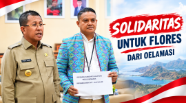 Bupati Kupang didampingi Direktur Utama Bank NTT Cabang Oelamasi membuka donasi dengan Gerakan Sepuluh Ribu bagi seluruh masyarakat yang ingin berkontribusi khususnya PNS dan PPPK lingkup Pemkab Kupang.