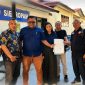 Pengurus PBVSI Kota Kupang bersama tim kuasa hukum usai membuat laporan polisi di Polresta Kupang Kota.