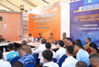 Rapat Konsolidasi Penanganan Dampak Gempa Flores di Maumere, Kabupaten Sikka, Selasa (8/9/2026).