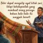 ilustrasi oleh AI: berbicara di depan orang lain; 
