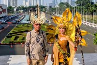 Anggota DPR RI Fraksi PKB, Usman Husin bersama Mayana Tysellanata Saleky 