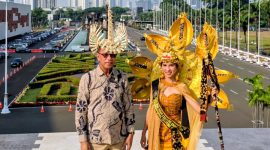 Anggota DPR RI Fraksi PKB, Usman Husin bersama Mayana Tysellanata Saleky 