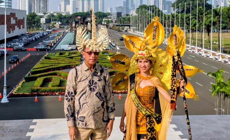 Anggota DPR RI Fraksi PKB, Usman Husin bersama Mayana Tysellanata Saleky 