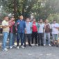 Forum Wartawan NTT foto bersama usai pertemuan.