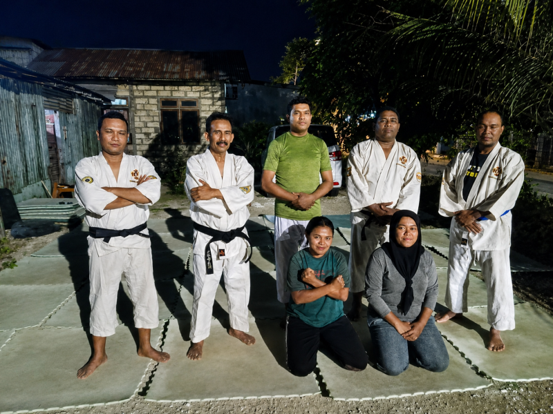 Foto bersama usai latihan bersama.